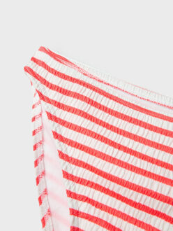 name it Meisjes bikini set nkfzaley gestreept rood/wit Veelkleurig - 110/116