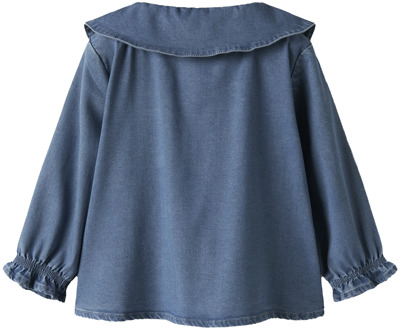 name it meisjes blouse Blauw - 98
