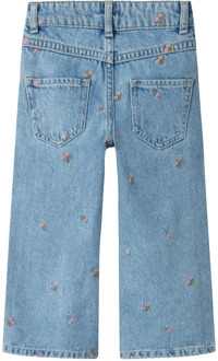 name it meisjes jeans Bleached denim - 80