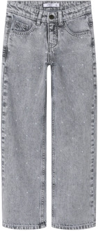 name it meisjes jeans Grey denim - 134