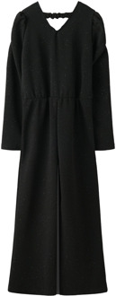 name it meisjes jumpsuit Zwart - 116