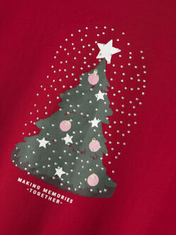 name it Meisjes kersttrui nkfrili Rood - 116