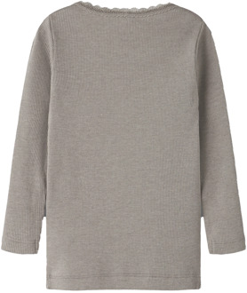 name it meisjes longsleeve Grijs - 92