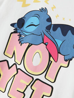 name it Meisjes nachthemd nmfasta stitch Wit - 110