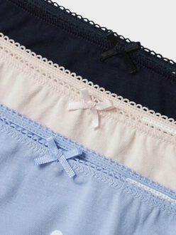 name it Meisjes slips nkfbriefs hartjes 6-pack multicolor Veelkleurig - 116