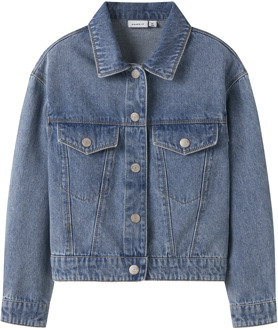 name it meisjes spijkerjas Medium denim - 134