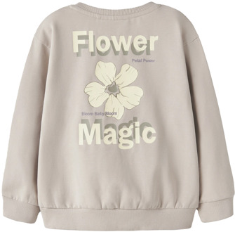 name it meisjes sweater Grijs - 104