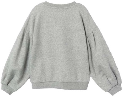 name it meisjes sweater Grijs melee - 116