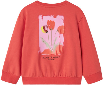 name it meisjes sweater Koraal - 92