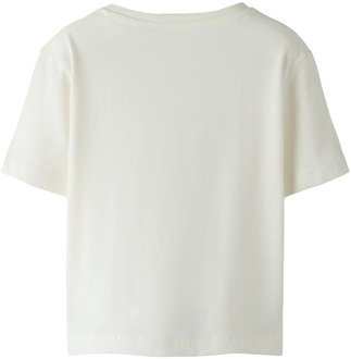 name it meisjes t-shirt Beige - 122-128