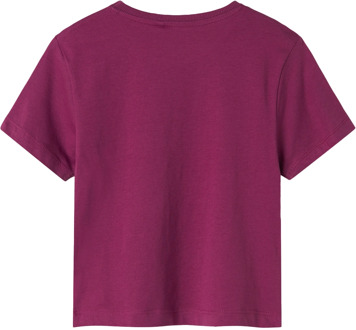 name it meisjes t-shirt Bordeaux - 92