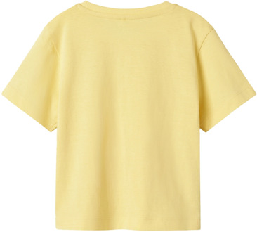 name it meisjes t-shirt Geel - 104