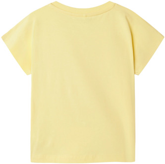 name it meisjes t-shirt Geel - 98