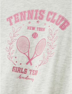 name it meisjes t-shirt Grijs - 116