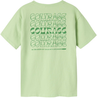 name it meisjes t-shirt Groen - 122-128