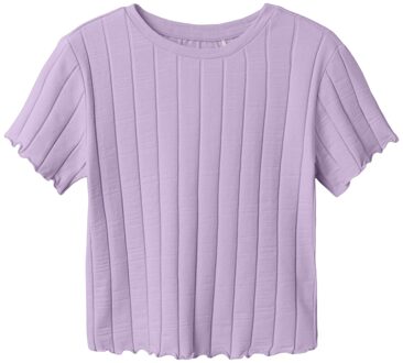 name it meisjes t-shirt Lila - 116