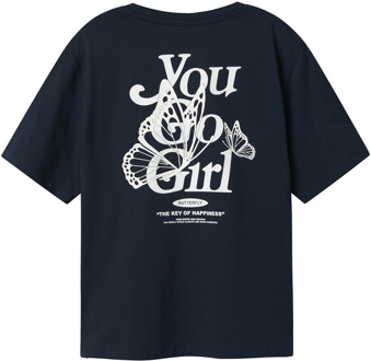 name it meisjes t-shirt Marine - 116