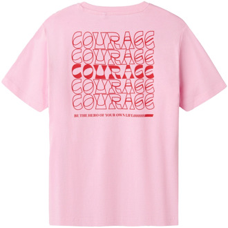 name it meisjes t-shirt Rose - 116