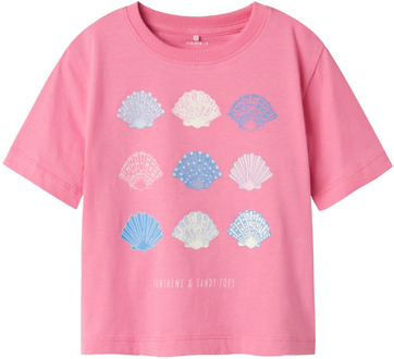name it meisjes t-shirt Rose - 86