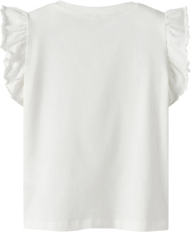 name it meisjes t-shirt Wit - 110