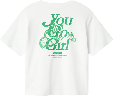 name it meisjes t-shirt Wit - 116