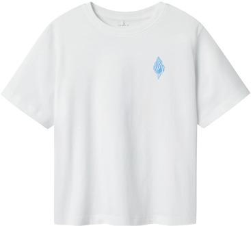 name it meisjes t-shirt Wit - 122-128