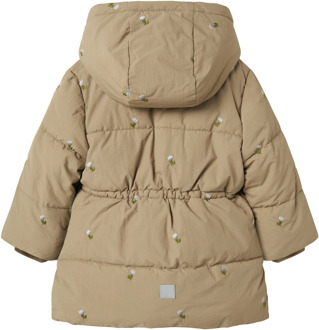 name it meisjes winterjas Zilver - 110