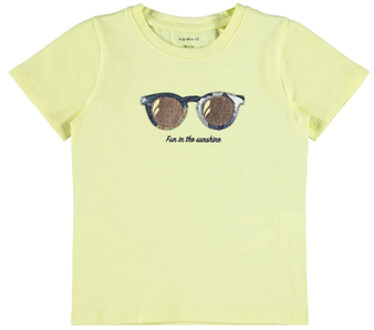 name it Name-it MeisjesTshirt Fisummer Yellow Pear - 86