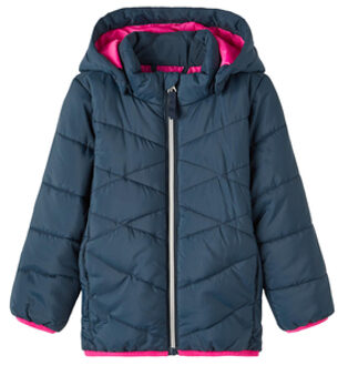 name it Outdoor jas Nmfmemphis Donker Saffier Blauw