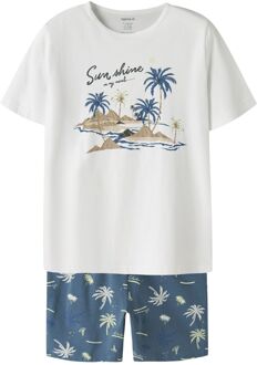 name it Palm Pyjama Jongens - 98/104