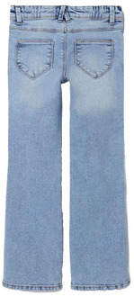 name it Polly Boot-Cut Skinny Jeans Junior licht blauw - 134