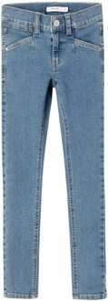 name it Polly Skinny Jeans Junior blauw - 116