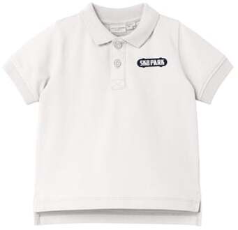 name it Polo Shirt Nmmvolo White Alyssum Wit - 110