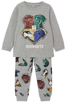 name it Pyjama Harry Potter Nmmobelix Grijs gemêleerd - 98