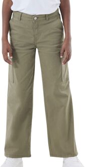 name it Rose Wide Twill Cargo Broek Meisjes groen - 116