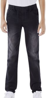 name it Ryan Slim Sweat Jeans Junior zwart - 110