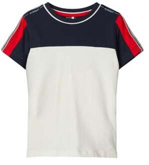 name it Shirt Wit / Navy / Rood - 86, 92, 104