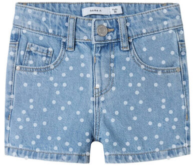 name it Short 13229343 - maat 116 Lichtblauw