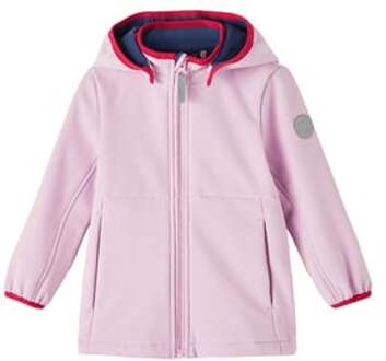 name it Softshell Jas Nmfmalta Lila Chiffon Roze/lichtroze - 80