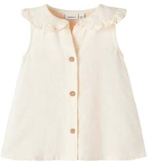 name it Spenzer jurk Nbffefona Créme De Pêche Beige - 74