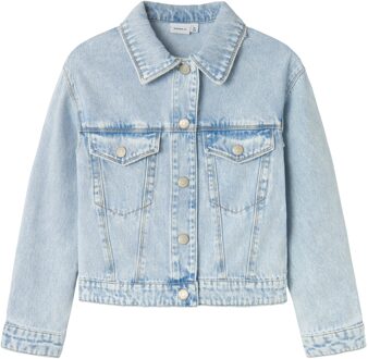 name it Spijkerjas MILA licht blauw - 116/6J;140/10J