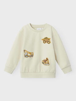 name it Summer Mooi sweatshirt Sand Beige - 86