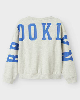 name it Sweat 13246327 nkfnevea Grijs - 122/128