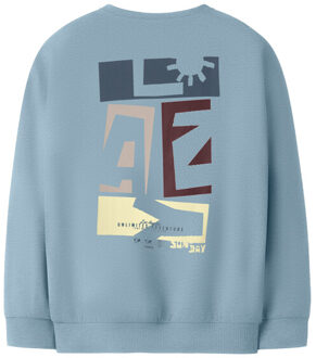 name it Sweat 13257343 dikol Lichtblauw - 116