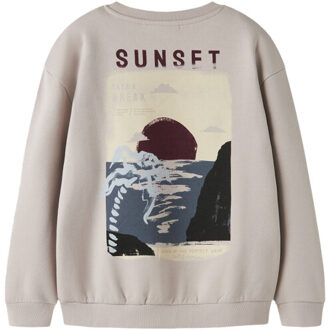 name it Sweat 13257343 dikol - maat 122/128 Beige