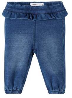 name it Sweat Broek Nbfbibi Donkerblauw Denim - 56