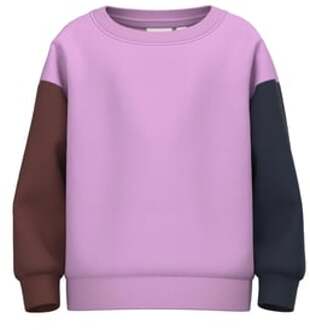 name it Sweatshirt Nmfvisusan Violet Tulle Paars - 104
