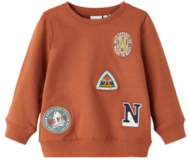 name it Sweatshirt Nmmoskan Coconul Shell Oranje - 86