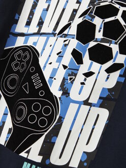 name it T-Shirt Blauw
