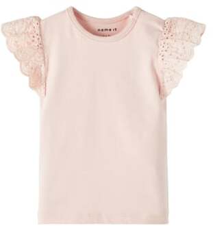 name it T-shirt Nbfdamme Rose Smoke Roze/lichtroze - 62